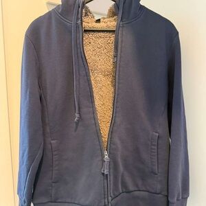 Uniqlo Brown Fleece Jacket
